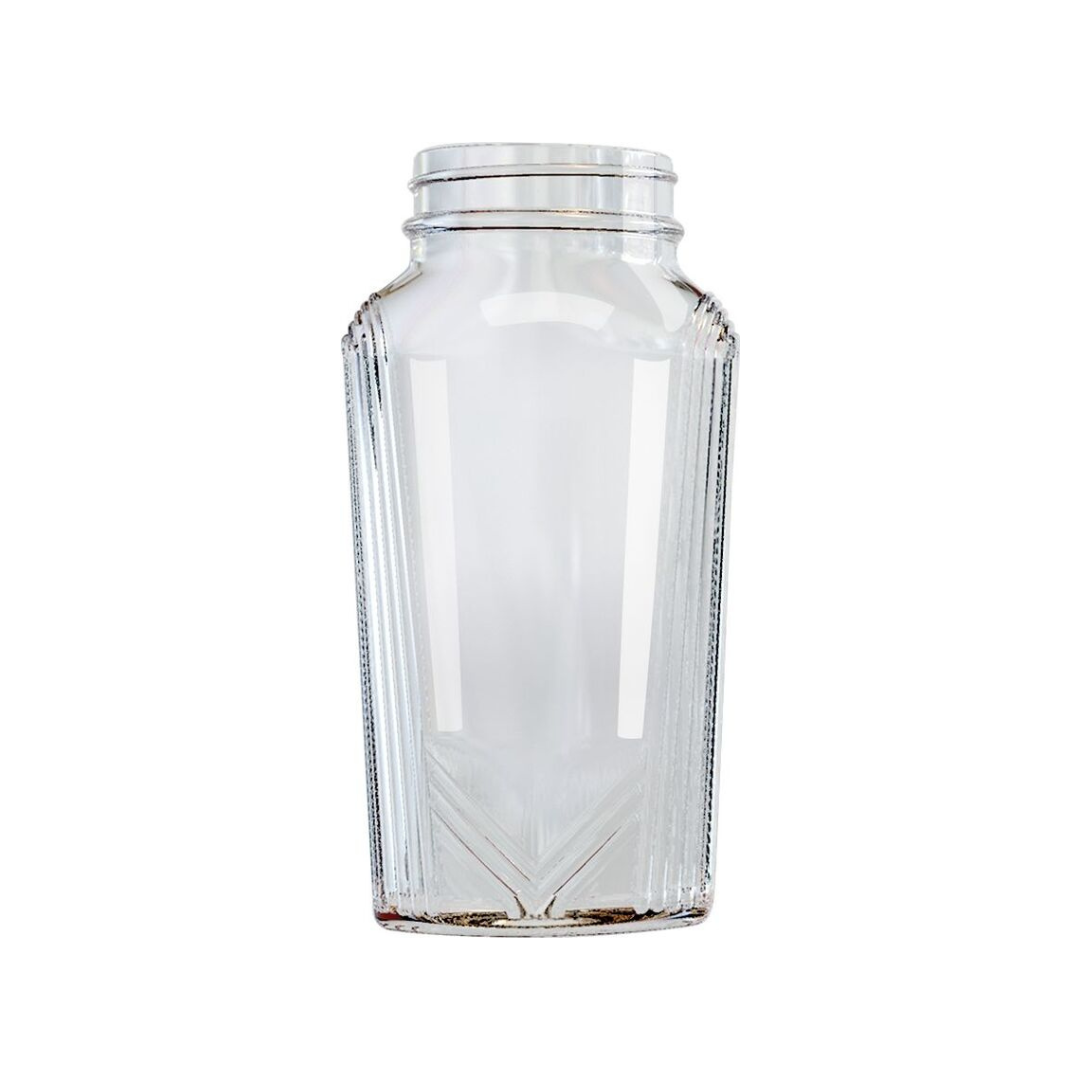 Frasco ovalado 750 mL - caja de 12 piezas | Tapa no incluida