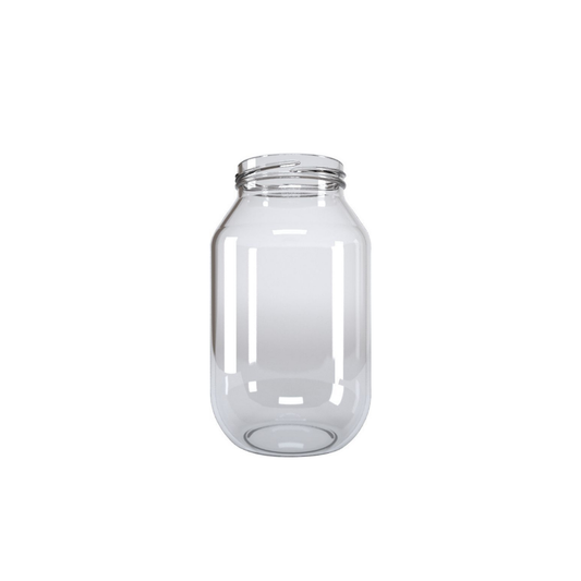 Frasco 940 mL twist-off - caja de 12 piezas | Tapa no incluida