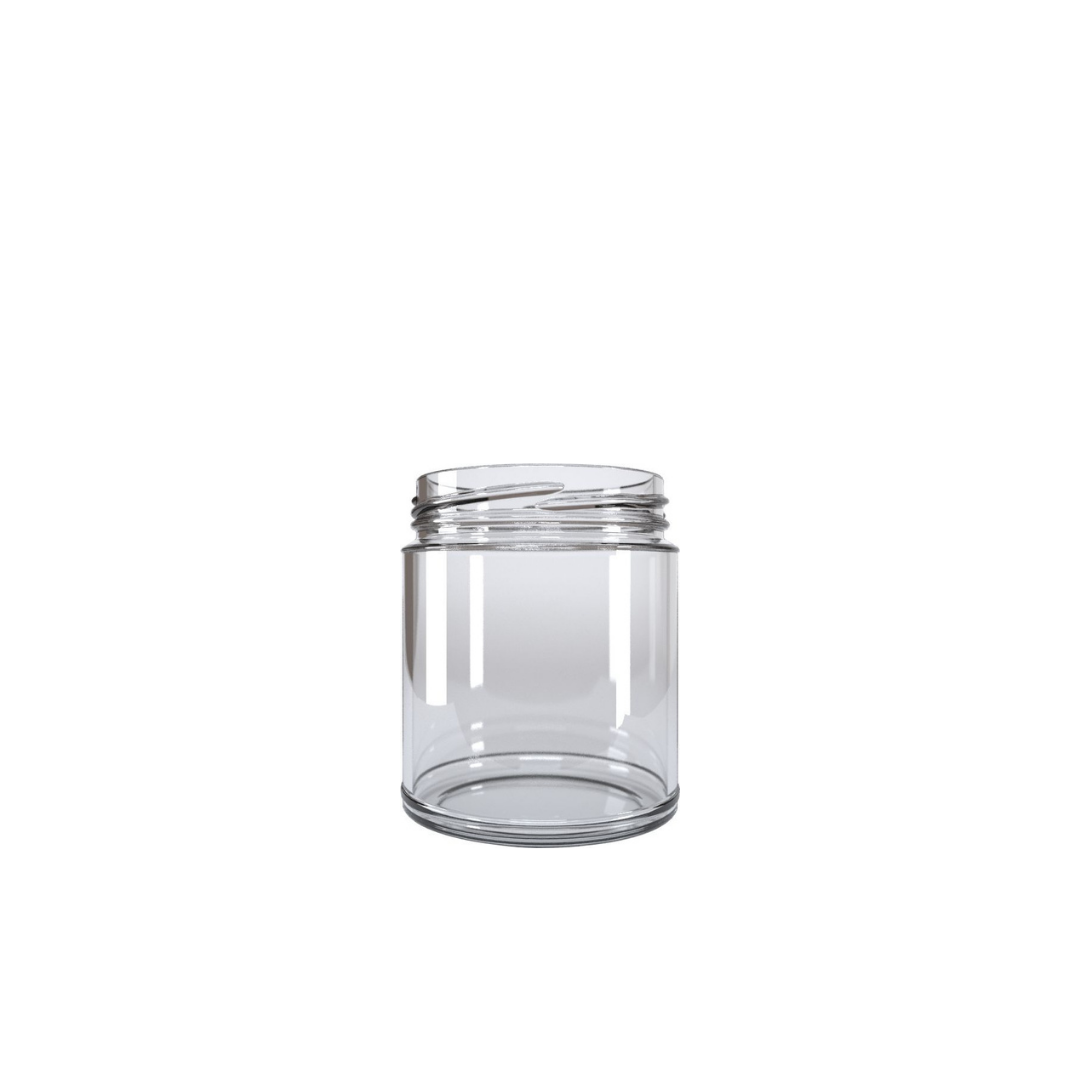 Frasco round jelly 280 mL - caja de 12 piezas | Tapa no incluida